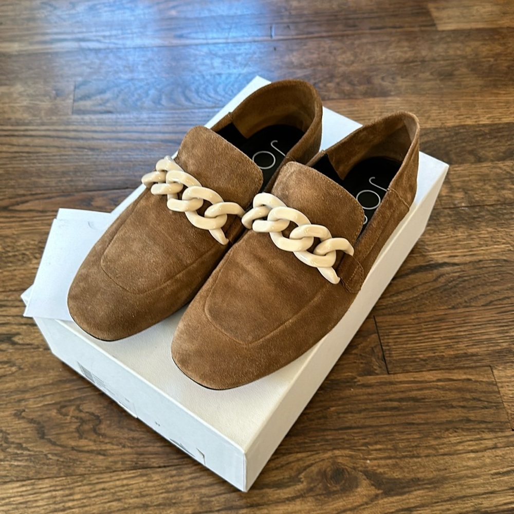 Joseph suede flats